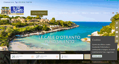 Desktop Screenshot of lecaledotranto.com